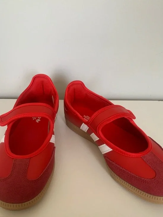 Samba Jane Shoes - Red - Picture 1 of 7